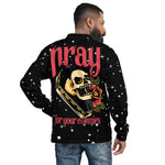 pray 4 my enemies Bomber Jacket