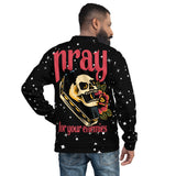 pray 4 my enemies Bomber Jacket