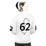 Conquer the struggle white nj Unisex Hoodie