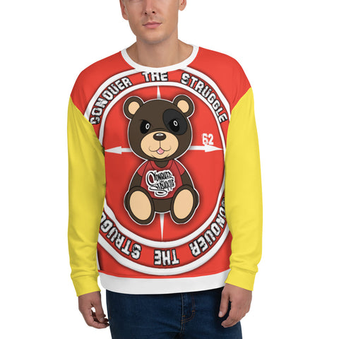 Tri Color Conquer Unisex Sweatshirt