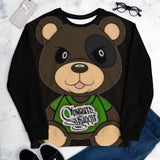 Green/Black Back Con Unisex Sweatshirt