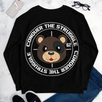 Green/Black Back Con Unisex Sweatshirt