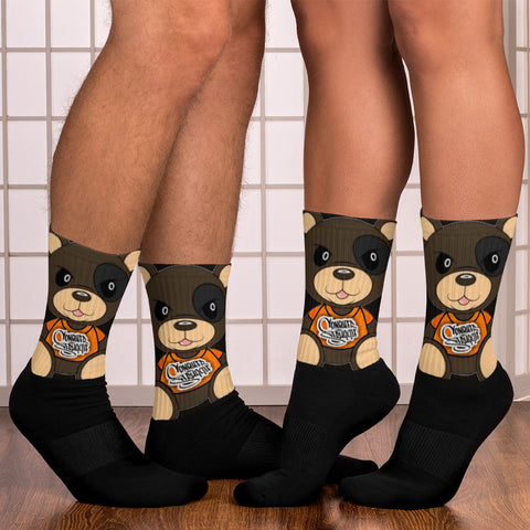 Orange Con Socks