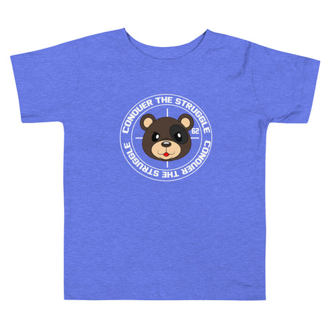 Toddler Short Sleeve Conquer The Struggle Tee