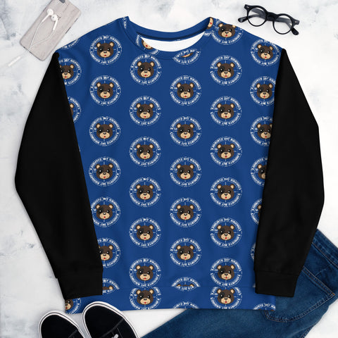 Two toned Conquer Allover Sweatshirt