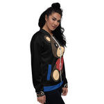 Conquer The Bear Unisex Bomber Jacket