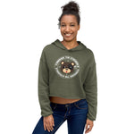 Lady Conquer Crop Hoodie