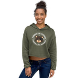 Lady Conquer Crop Hoodie